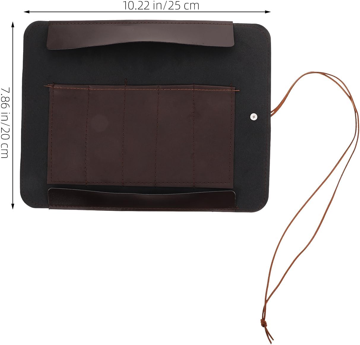 Premium Leather Knife Roll Bag for Professionals