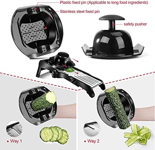 Masthome Adjustable Mandoline Slicer