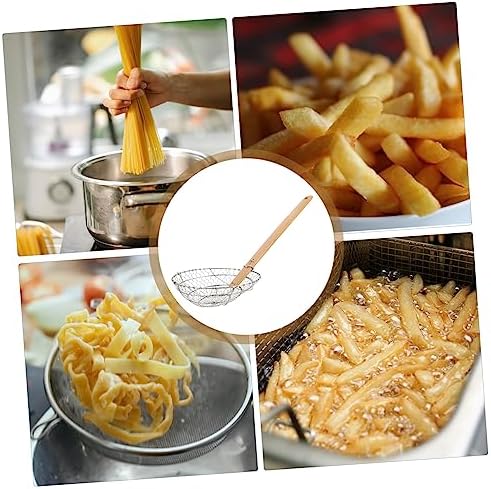 Stainless Steel Fried Slippery Net Skimmer Spoon for Cooking Home Kitchen Tool