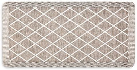 Martha Stewart Miles Modern Diamond Anti-Fatigue Air-Infused Comfort Mat