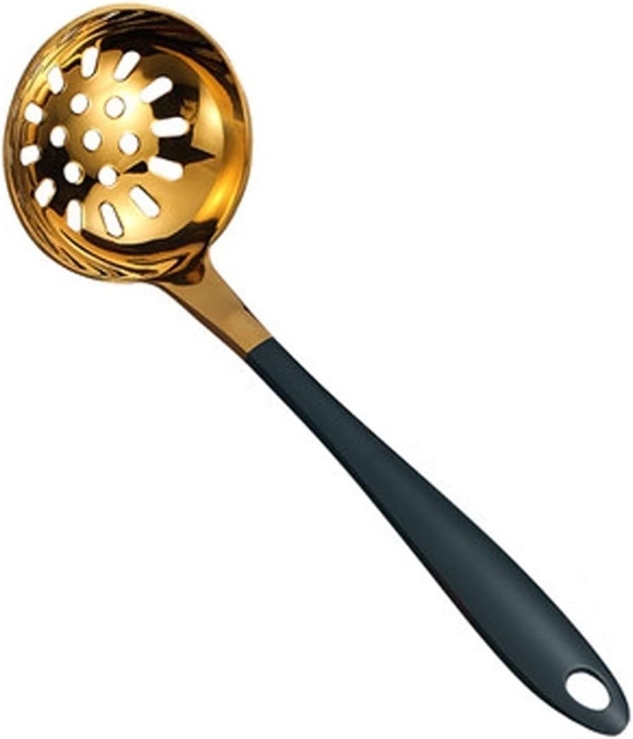 Ergonomic Steel Colander Heat-Resistant Kitchen Tool