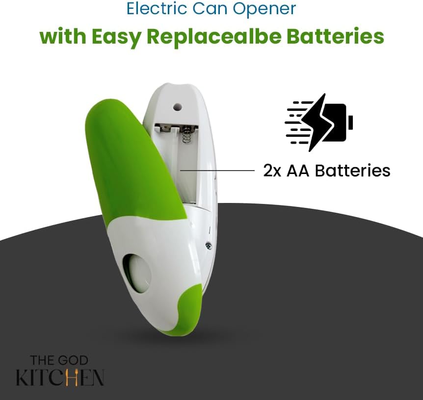 THE GOD KITCHENSmooth Edge Electric Can Opener