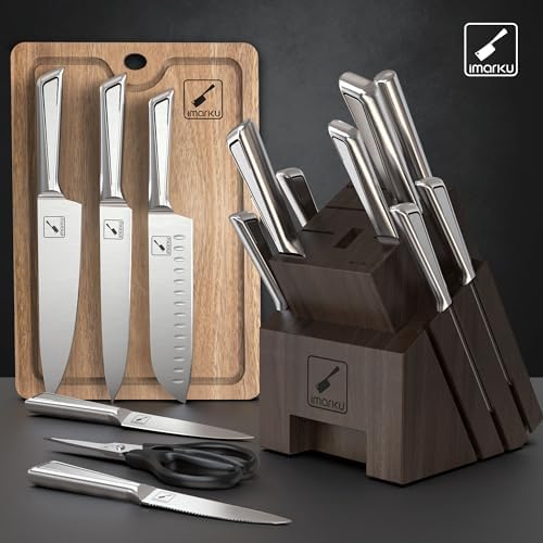 Imarku 16-Piece Kitchen Knife Set