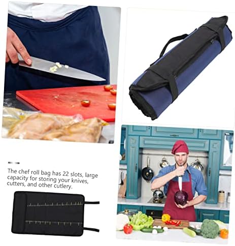 OKUMEYR Chef Bag Slot Portable Knife Holder Chef Knife Carrying Case