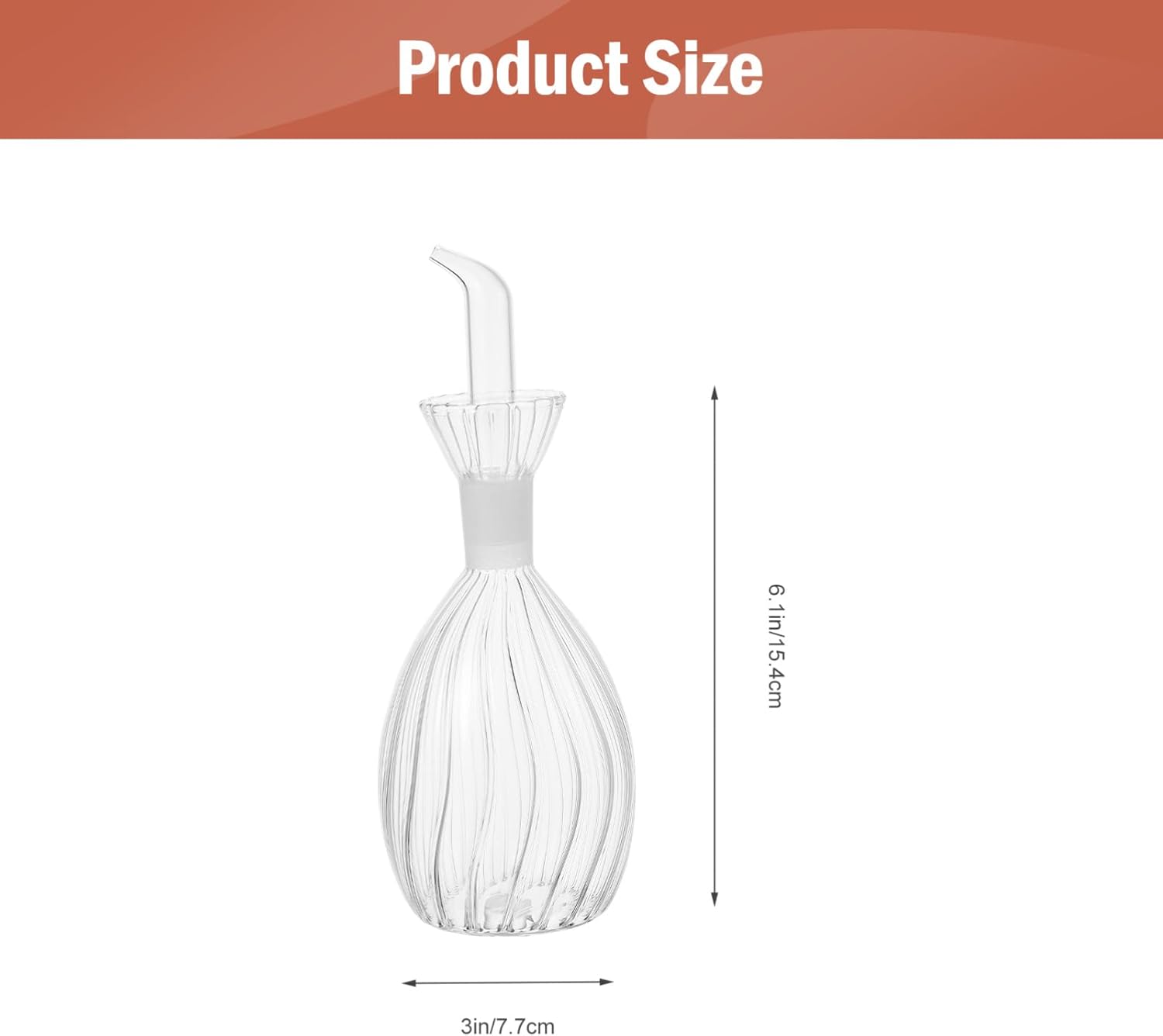 Hemoton Glass Anti-Spill Seasoning Pot