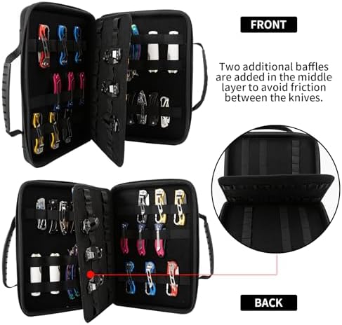 QEES 62 Slot Knife Display Case