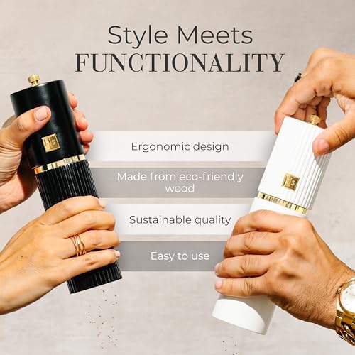 Elevate Your Kitchen with Masterful Salt and Pepper Grinders