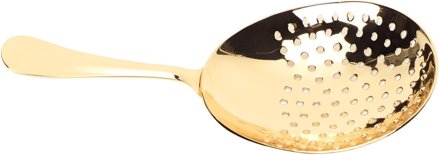 Stainless Steel Julep Strainer Bar Cocktail Spoon