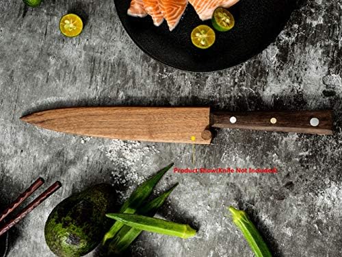Handmade Japanese Sashimi Knife Sheath with Magnet