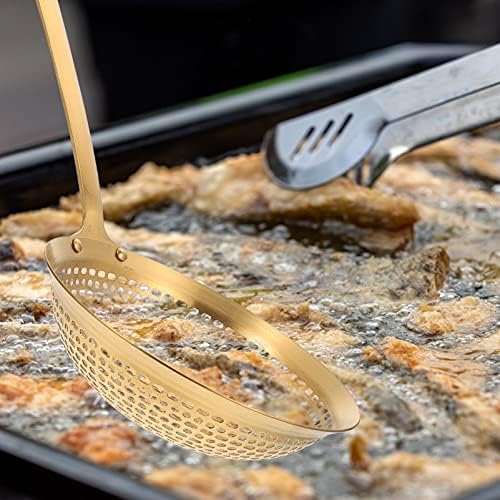 Hemoton 1pc Colander Cooking Skimmer Stainless Steel Kitchen Essentials