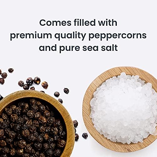 Olde Thompson 45 Monterey Acrylic Salt Shaker Pepper Mill Set