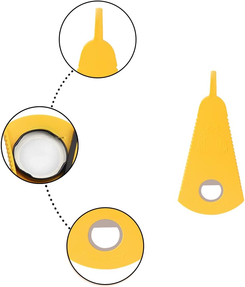 Sturdy Jar Opener with V-Shape Grip for Home Office