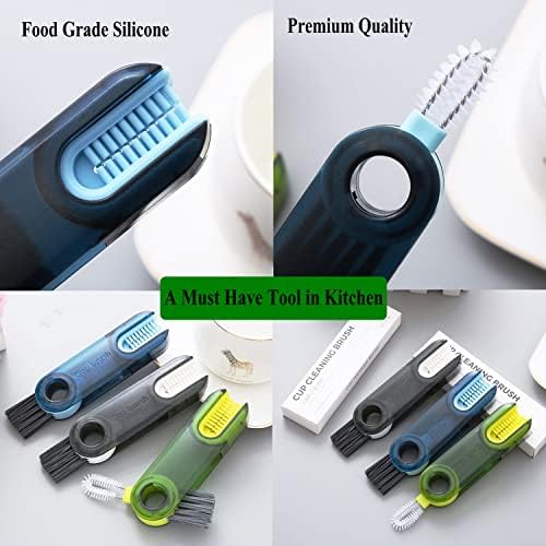 3-in-1 Bottle Cup Lid Cleaner