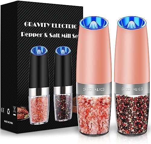 Vivid Electric Pepper and Salt Grinder Set 2-Pack