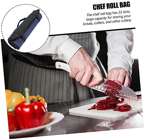 OKUMEYR Chef Bag Slot Portable Knife Holder Chef Knife Carrying Case