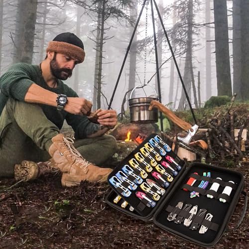 QEES 62 Slot Knife Display Case