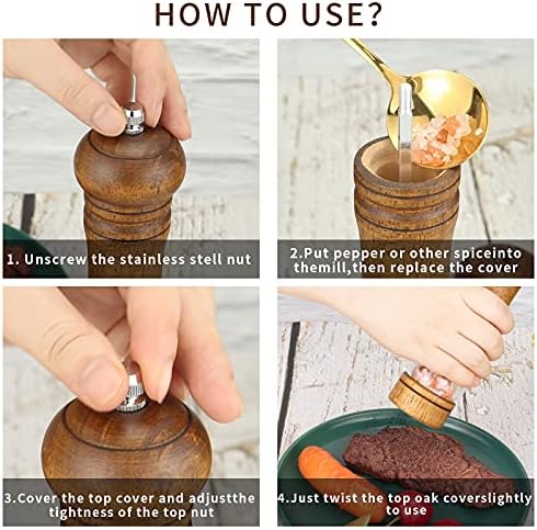 HaomacroPepper Grinder Set