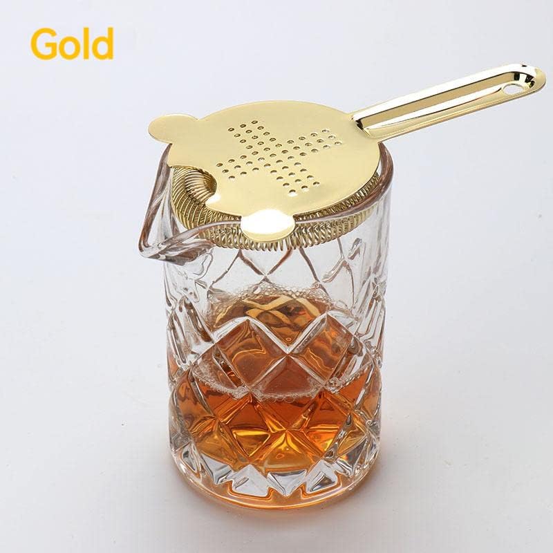 Professional Bartenders Best Choice Stainless Steel Cocktail Strainer with 100 Wire Spring