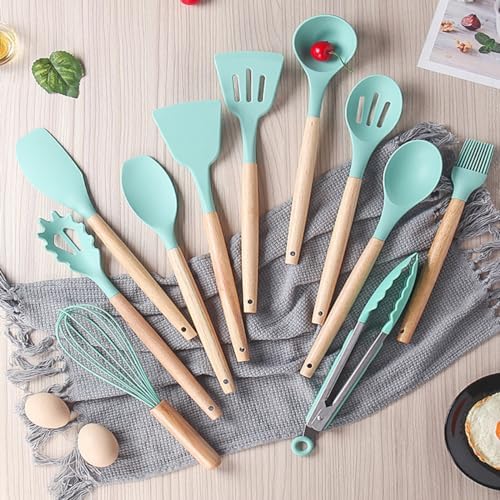 19-Piece Kitchen Knife and Utensil Set with Storage