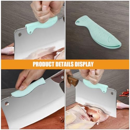 Alipis 2-Piece Silicone Knife Guards Kitchen Protectors