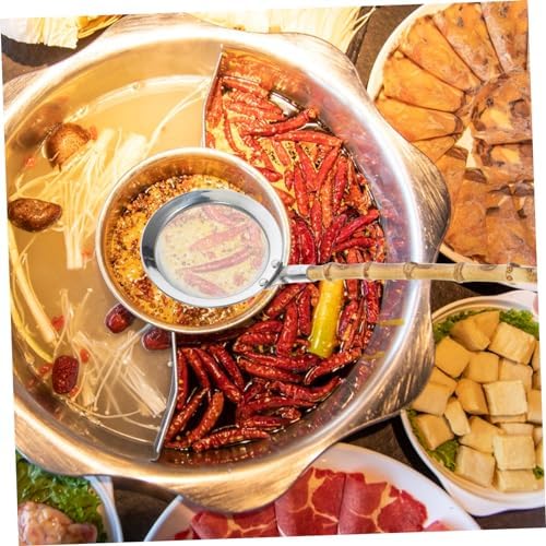 304 Stainless Steel Colander with Handle for Kitchen Use