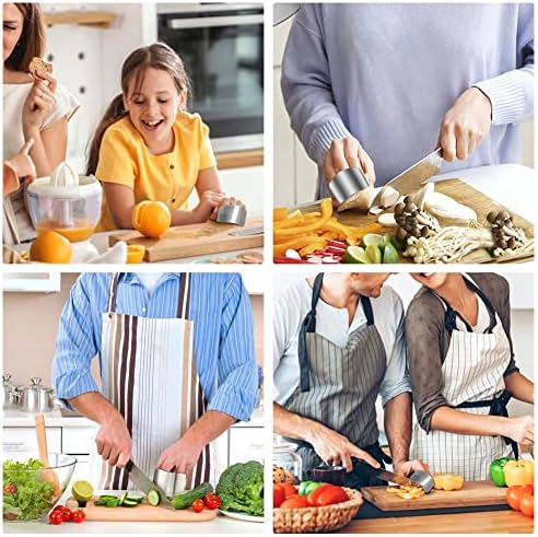 4-Piece Stainless Steel Finger Guards Cut Protect Kitchen Safety