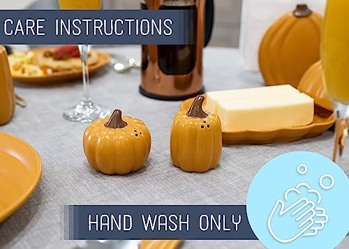 Xanthans Fall Faves Mini Pumpkins Salt Pepper Shakers