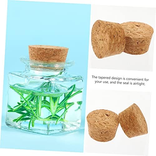 60 Pcs Glass Bottle Cork Stoppers Making Wine Preservation Easy