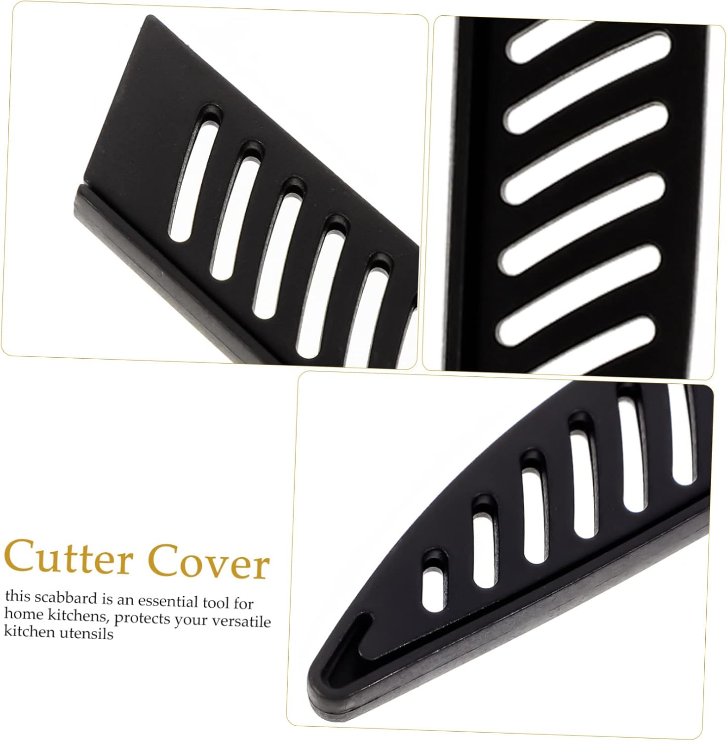 Luxshiny 2sets Knife Set Fruit Cutter Protector
