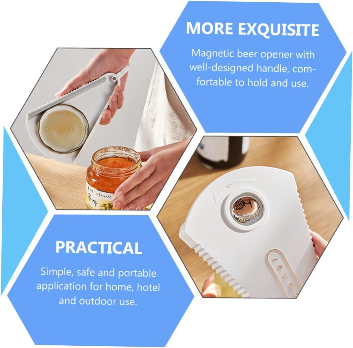 Premium Magnetic Wine Jar Opener by DECHOUS Durable Easy to Use