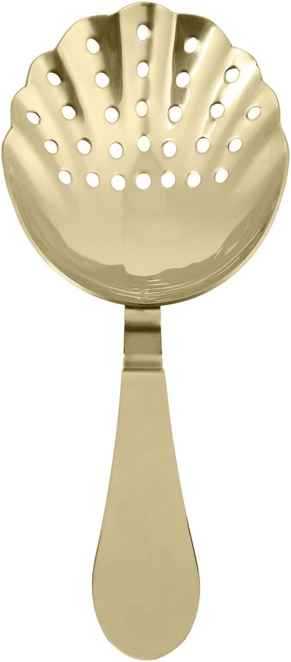 Hemoton 1-Piece Bar Strainer for Bartenders Durable Elegant