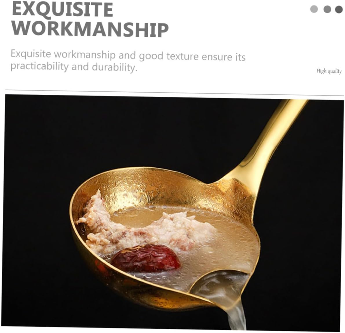 Try the HAKIDZEL Orange Skimmer Spoon for Fat Separation