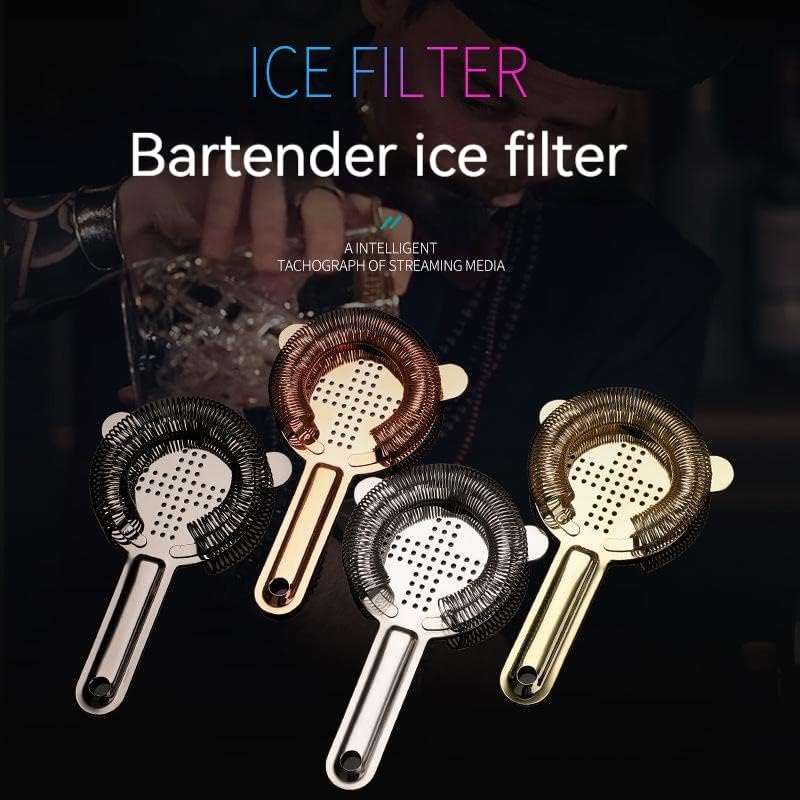 Professional Bartenders Best Choice Stainless Steel Cocktail Strainer with 100 Wire Spring