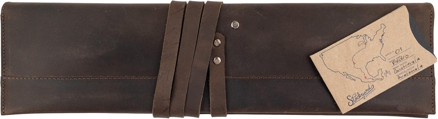 Cast Leather Co Double Knife Roll