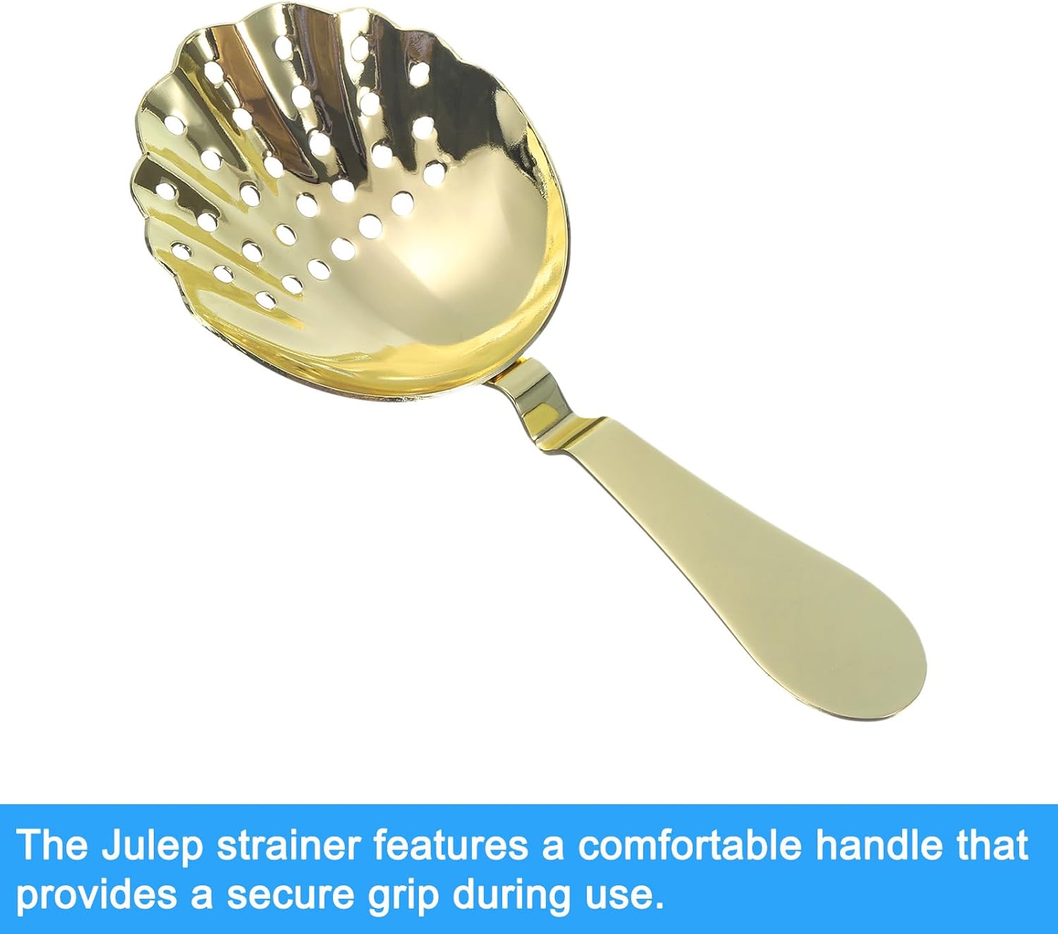 Julep Strainer 175mm Gold