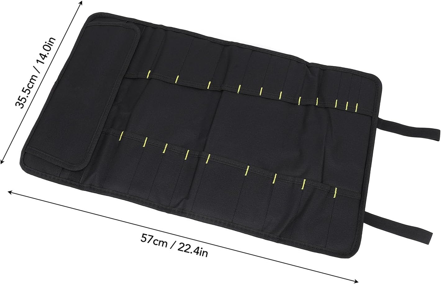 Tissting Chef Knife Bag 20 Slots - Storage Case for Cutlery Tools