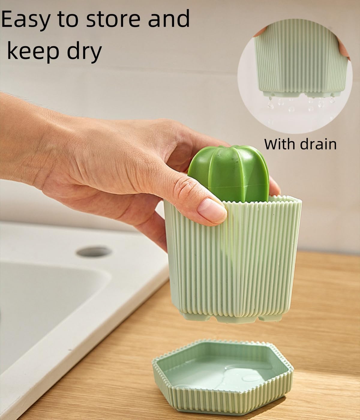 Dish Pot Brush with Holder household essentials for kitchen cleaning Wjwumha