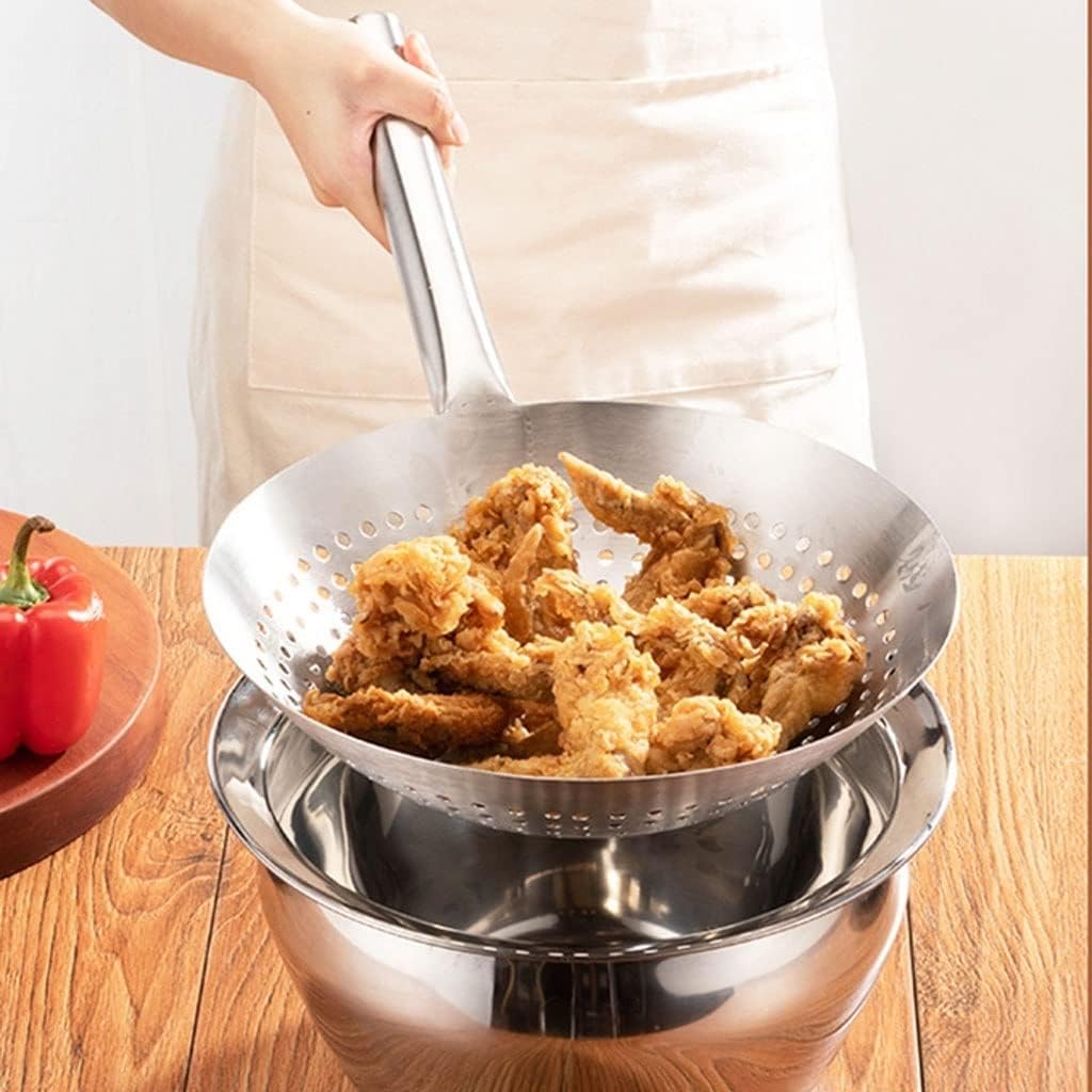 Durable Skimmer Spoon - Stainless Steel Kitchen Tool