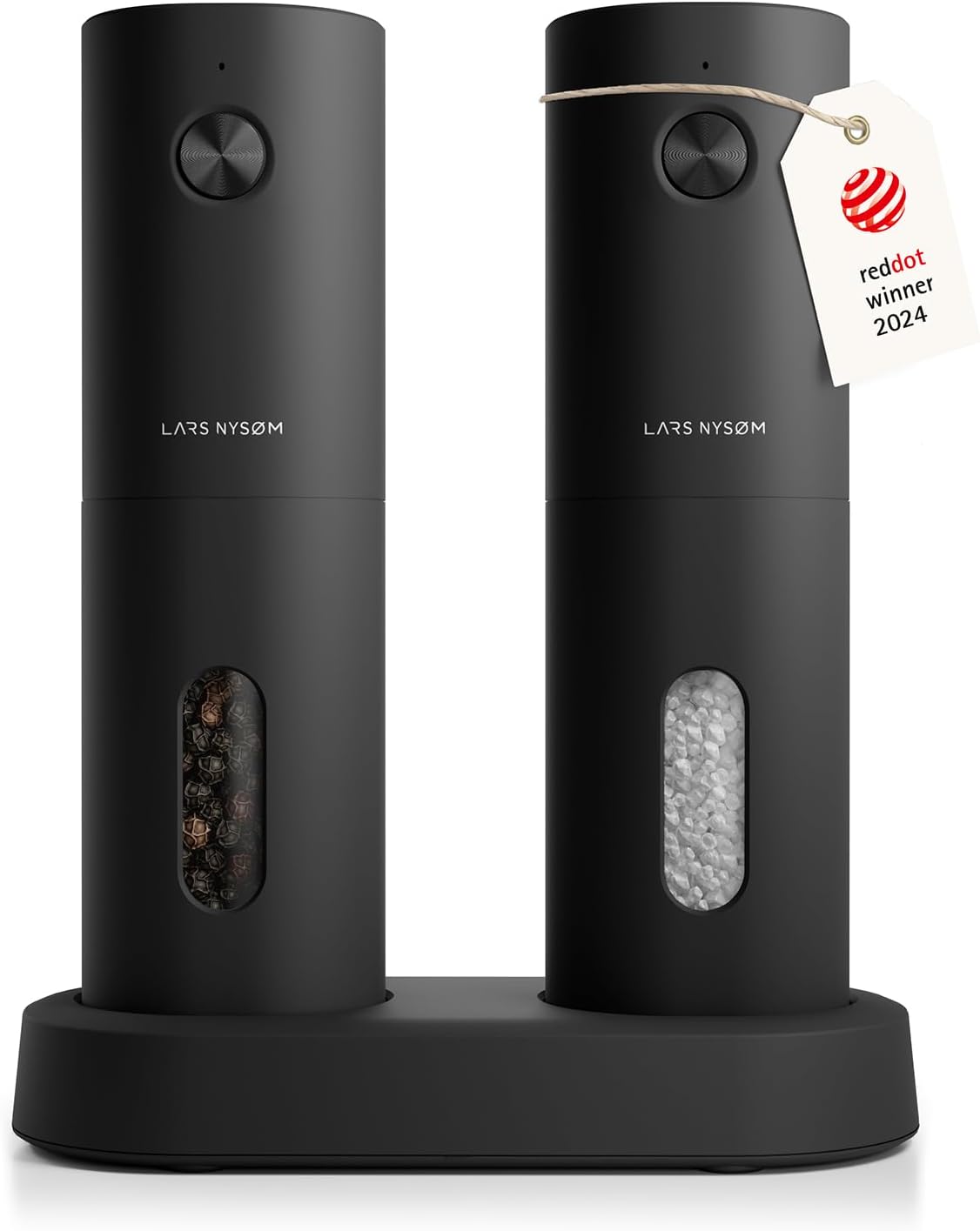 Electric Salt Pepper Grinder Set