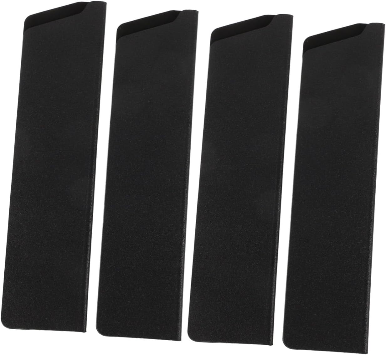 Secure Professional Protective Knife Covers 4-Pack Black