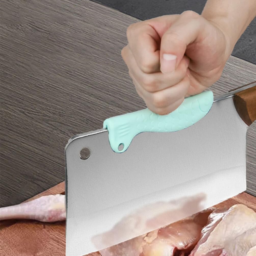 Alipis 2-Piece Silicone Knife Guards Kitchen Protectors