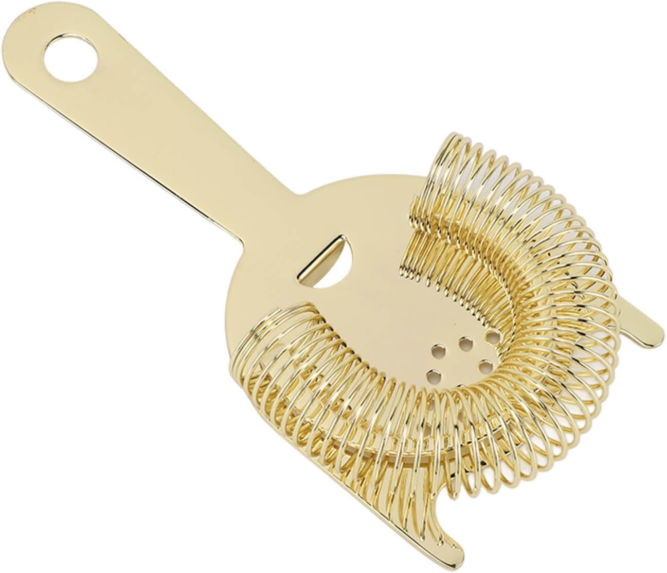 Compact Stainless Steel Cocktail Strainer Long-Lasting