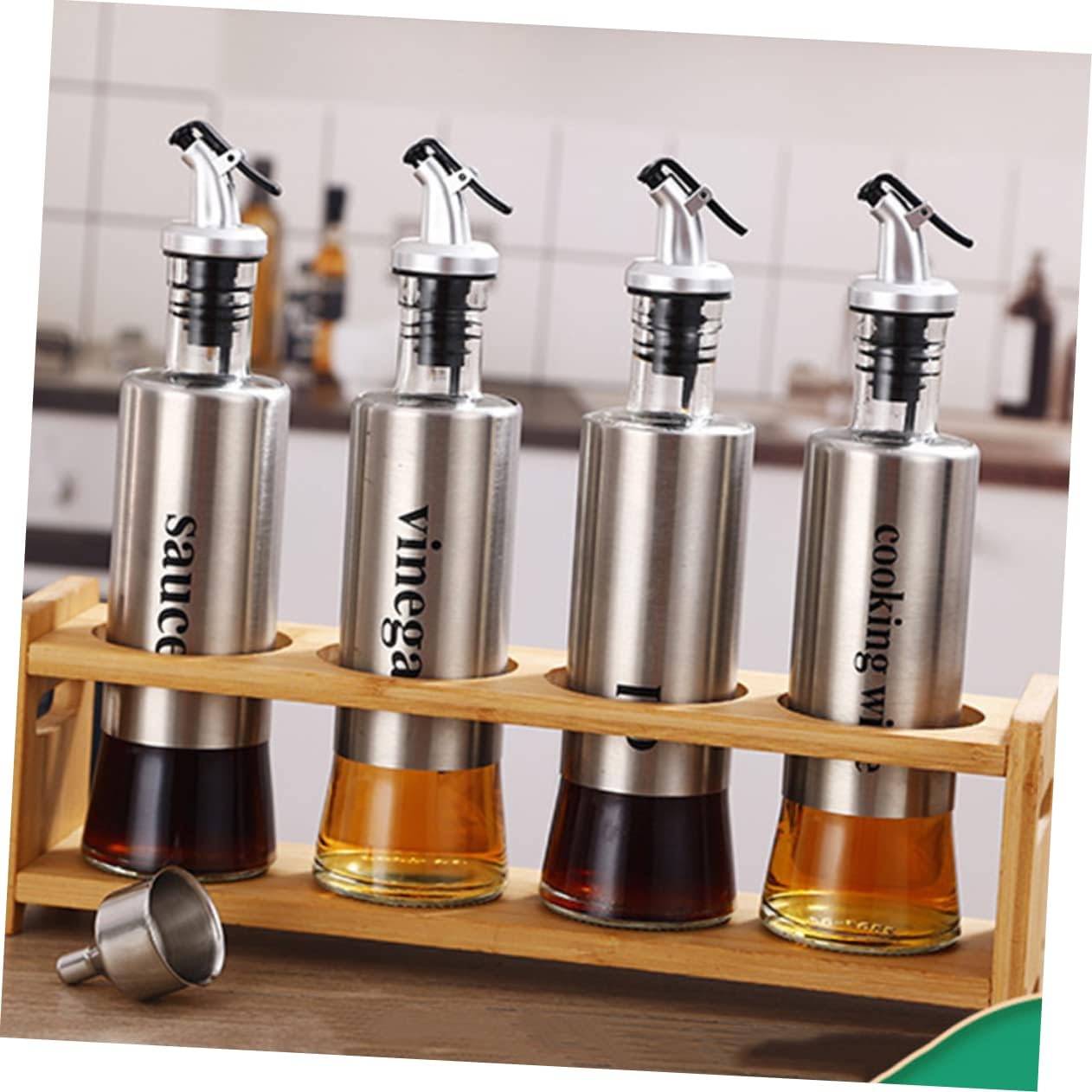 DECHOUS 12-Pack Oil Nozzle Syrup Pump Oil Bottle Dispenser