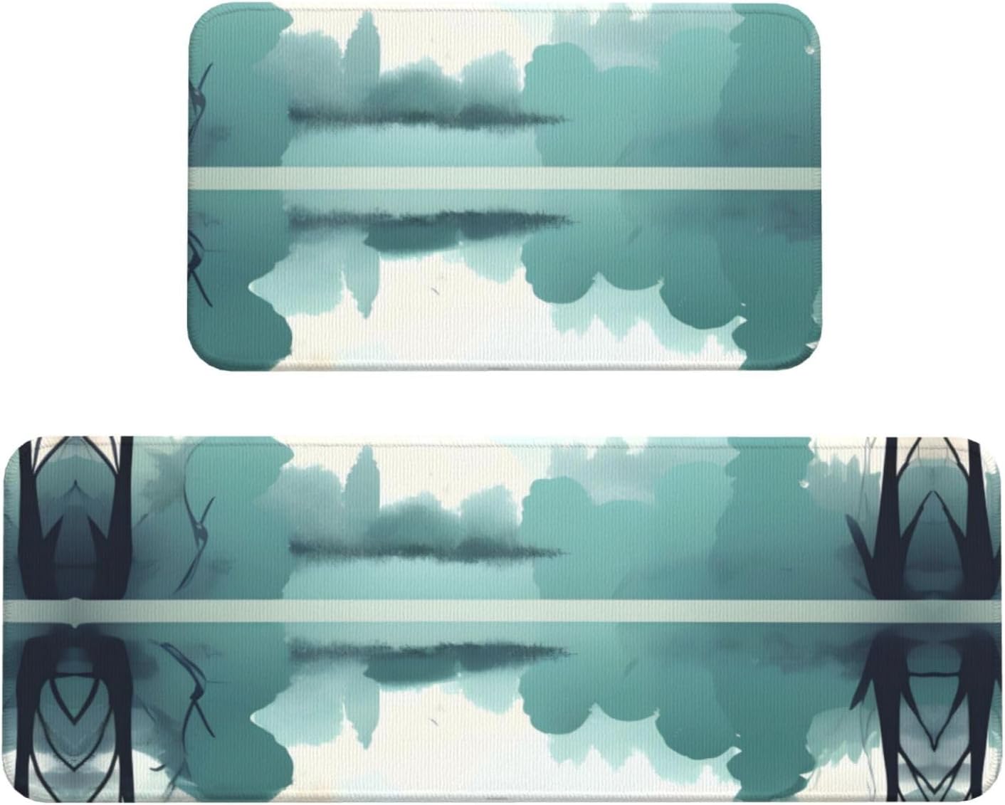 Fallen Leaves Kitchen Mats