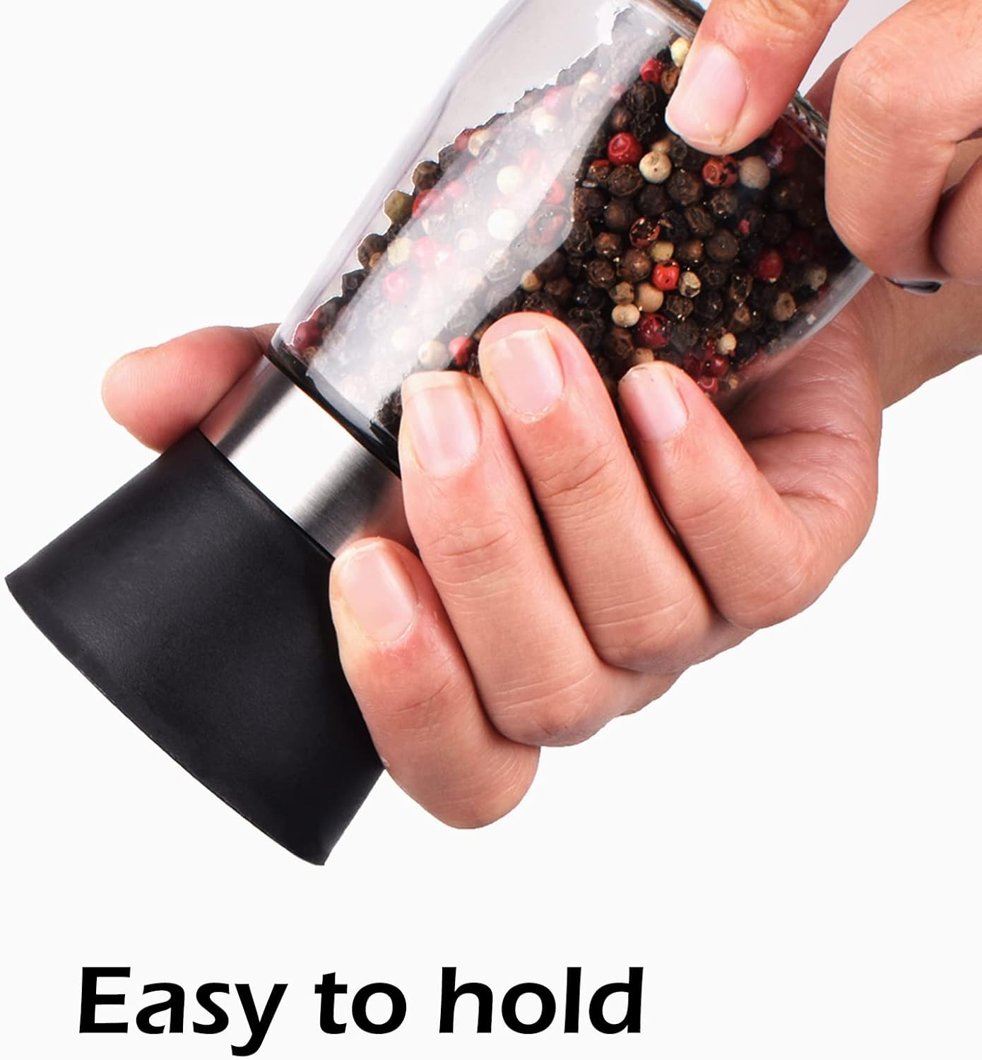 ErrandsHelper Salt and Pepper Grinder Set