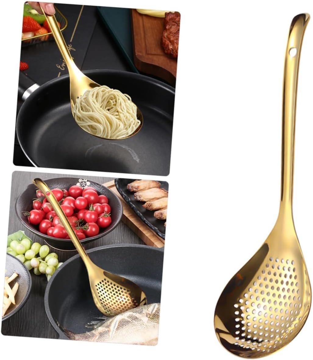 HOLIDYOYO - Stainless Steel Colander for Kitchen Gadget