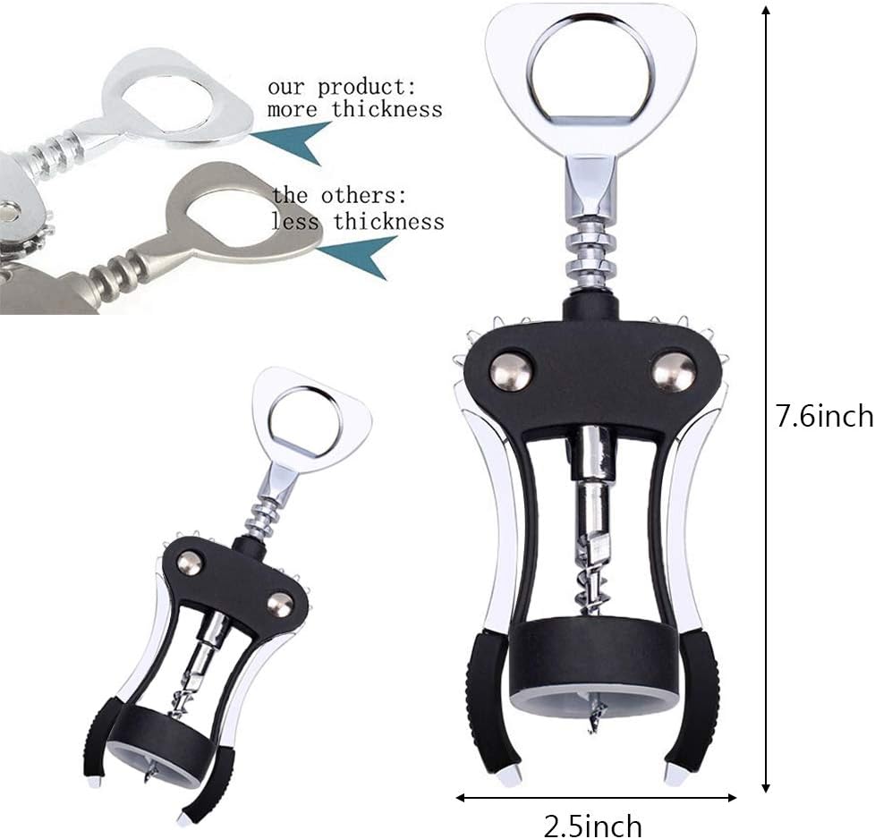 Foho Multifunctional Wing Corkscrew Wine Opener