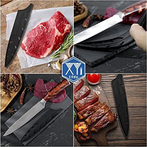 Safety Knife Edge Guards Set for 8-inch Slicing Knives