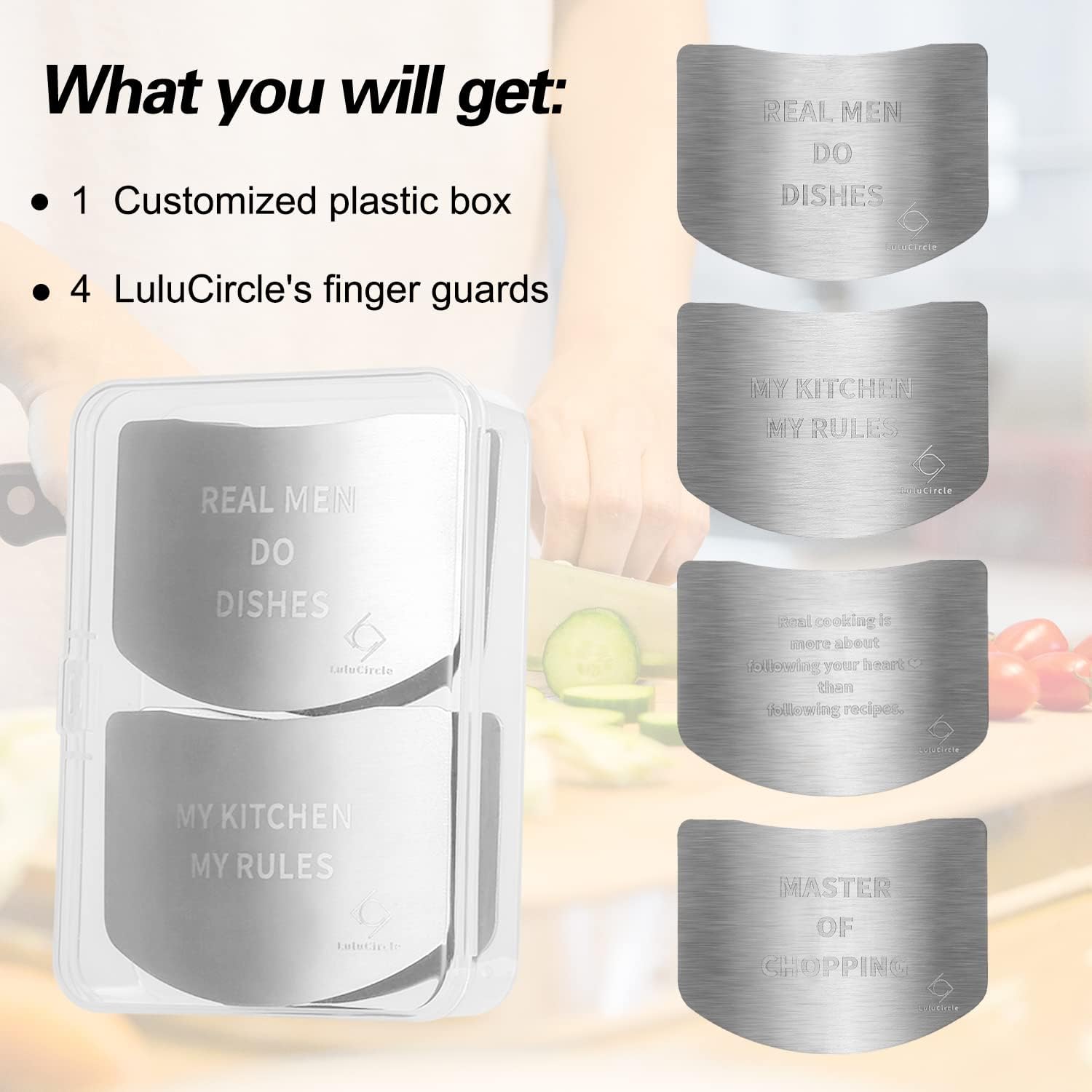 Stainless Steel 304 Finger Guards