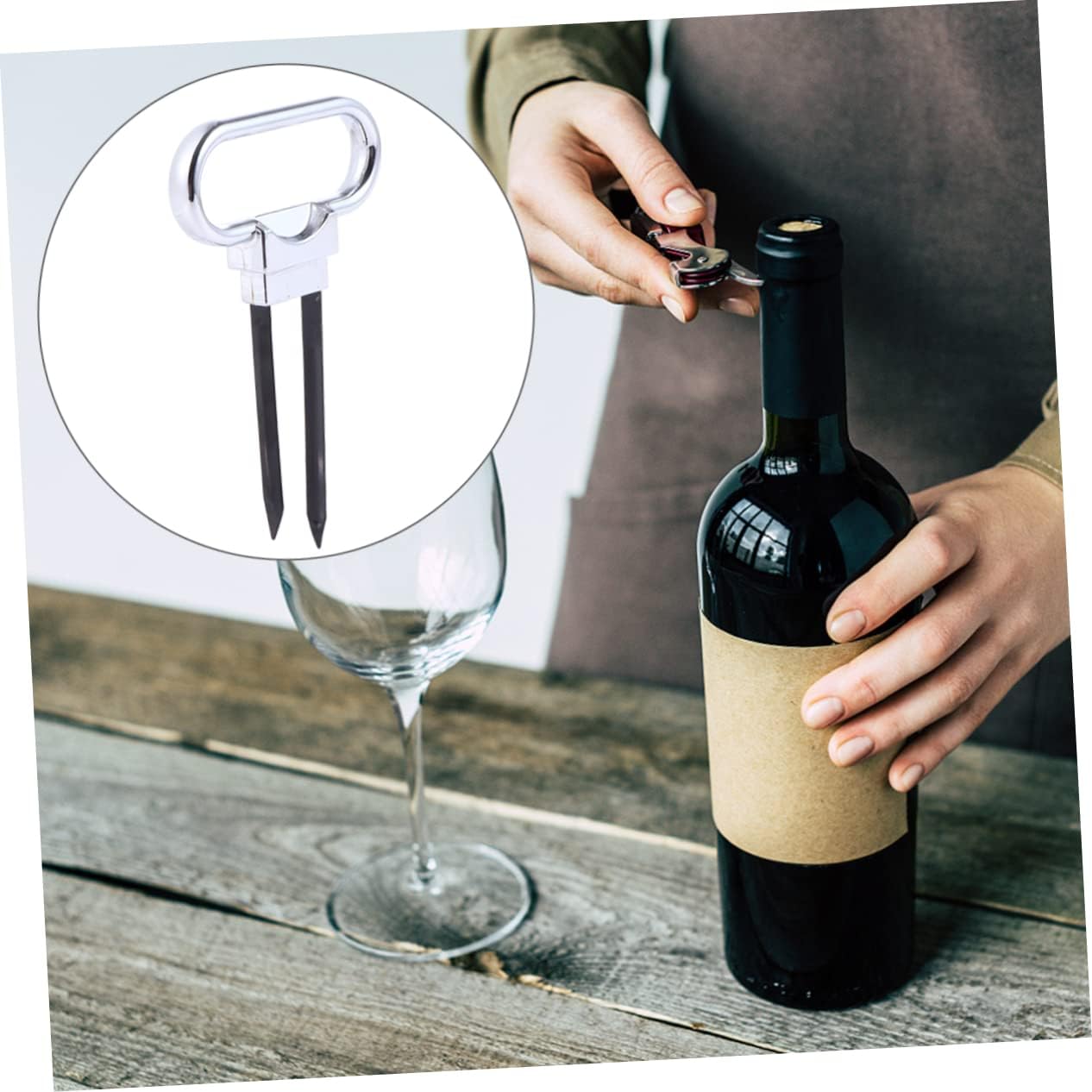 Ergonomic Wine Corkscrew Opener for Relaxed sipping